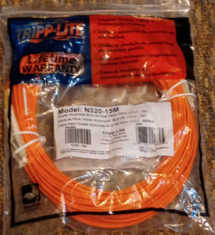 Tripplite St Jude Medical Fiber Cable N320-15M